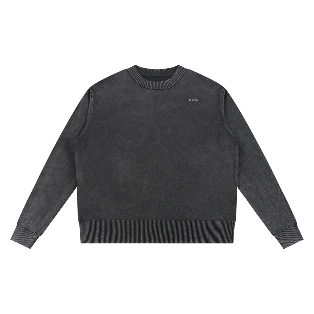 Mineral Wash Oversized Sweater
