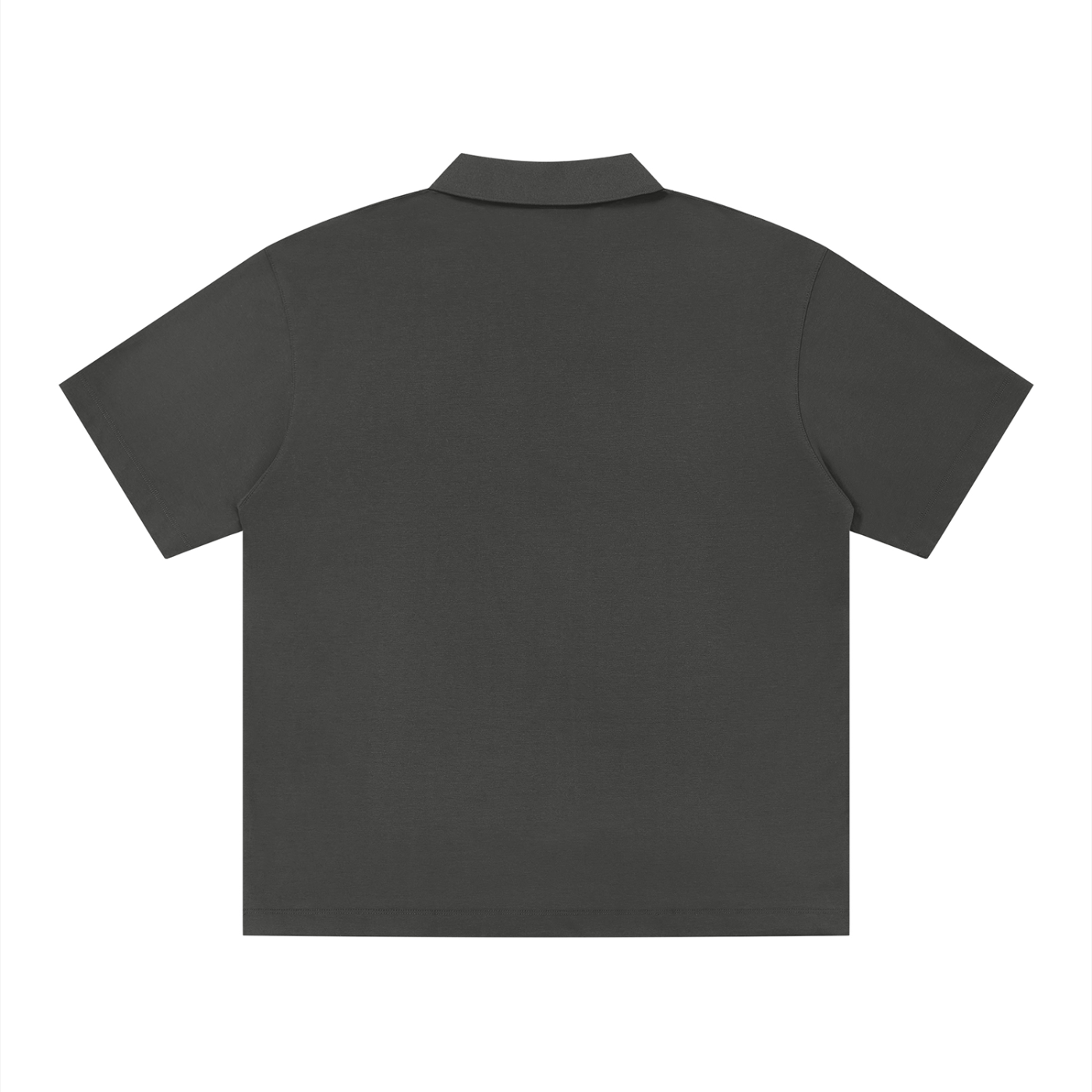 Men's Drop Shoulder Polo Shirt