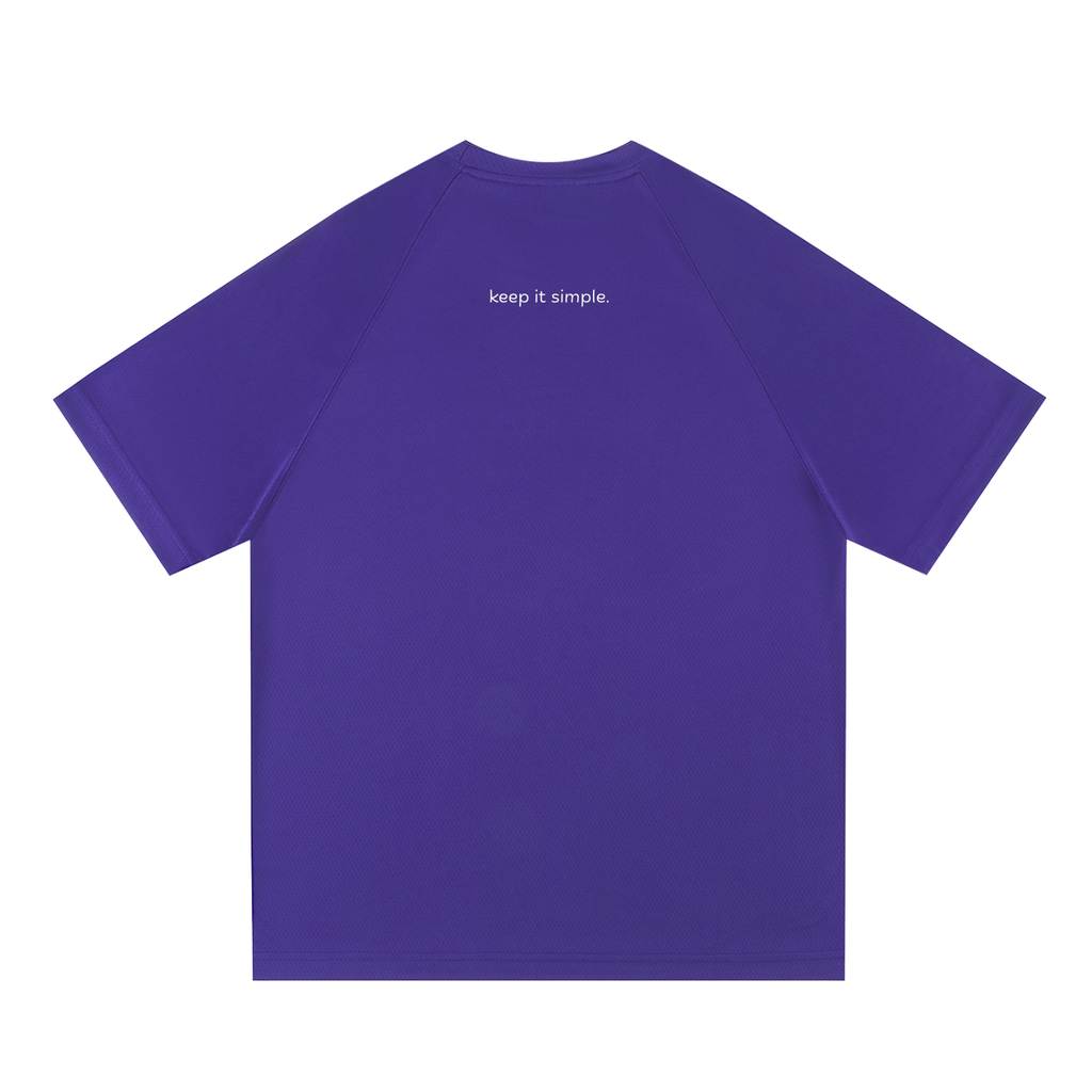 Raglan Sleeve Mesh T-Shirt