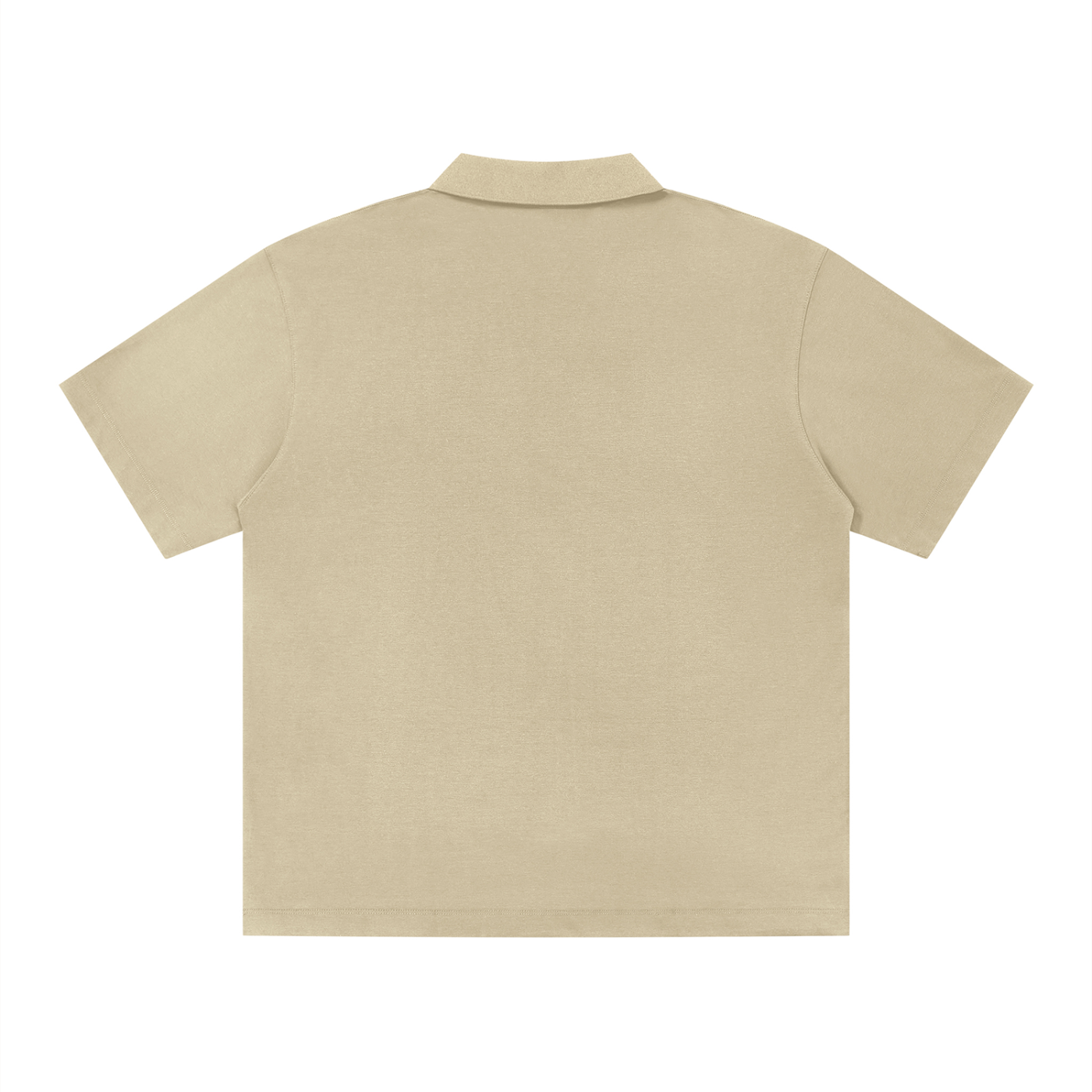 Men's Drop Shoulder Polo Shirt