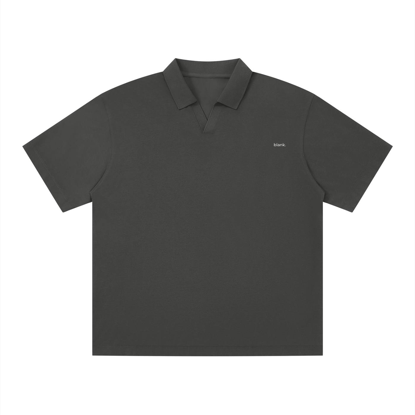 Men's Drop Shoulder Polo Shirt