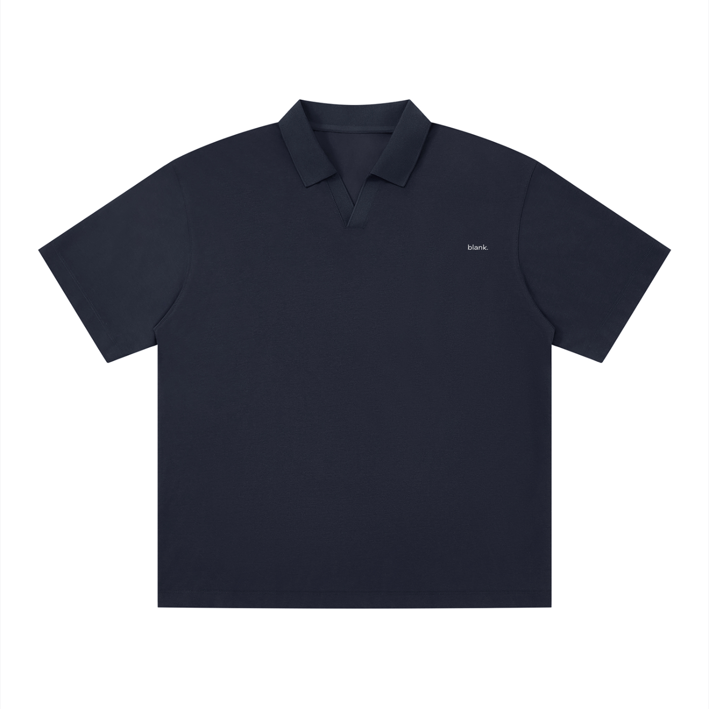 Men's Drop Shoulder Polo Shirt